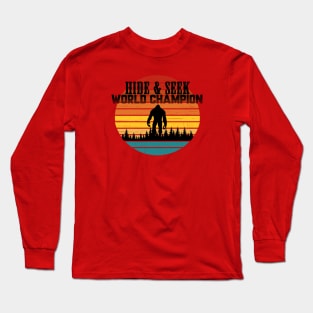 Bigfoot Hide and Seek Long Sleeve T-Shirt